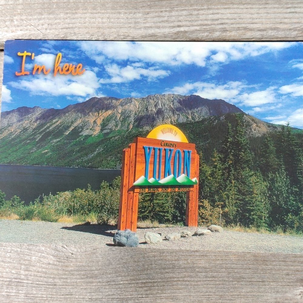 Welcome to Canada's YUKON Postcard